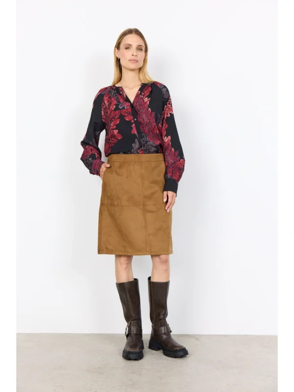 Soyaconcept SC-VAIKE 1 Skjorte 41394-4780C RED COMBI