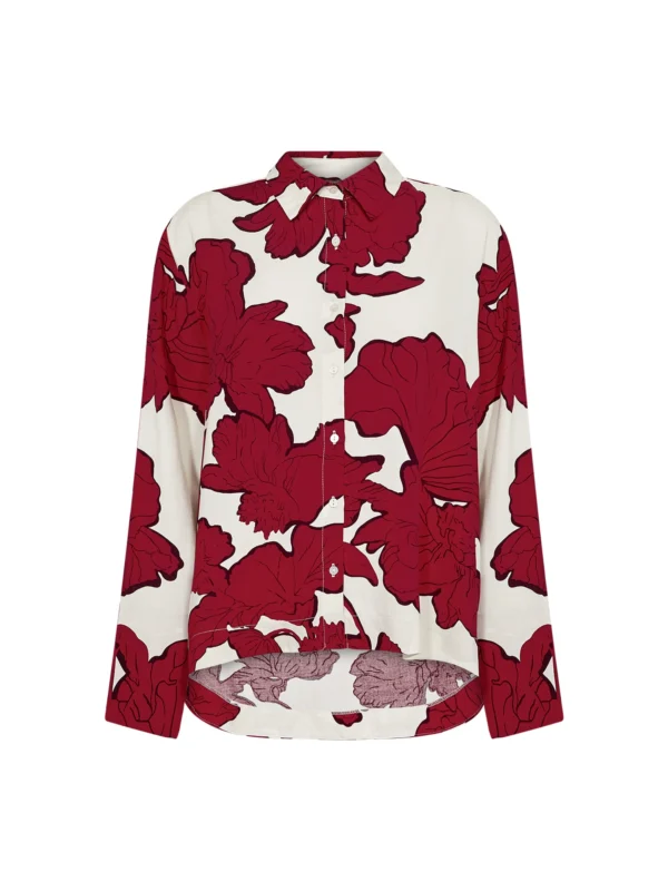 Soyaconcept SC-VIGDIS 2 Skjorte 41418-4780C RED COMBI