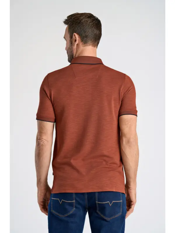 Bison Fast dry Polo Pique 80-431053 PAPRIKA