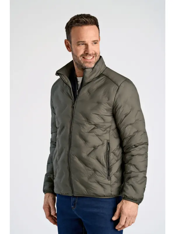 Bison Quilted Dunjakke 80-302032 DK ARMY