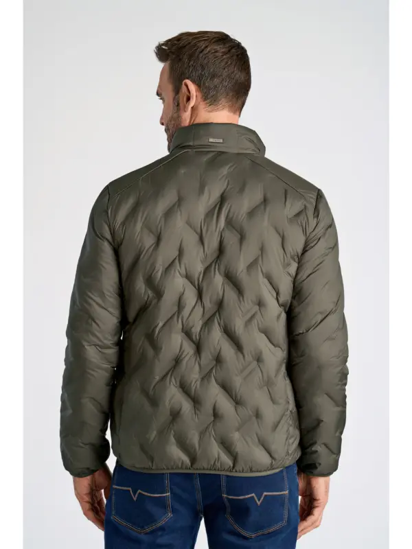 Bison Quilted Dunjakke 80-302032 DK ARMY