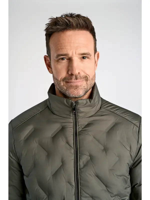 Bison Quilted Dunjakke 80-302032 DK ARMY