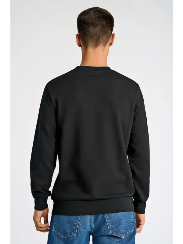 Lindbergh Logo Print Sweat 30-705110 Black