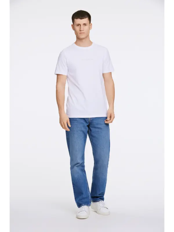 Lindbergh Print Tee 30-400200B WHITE