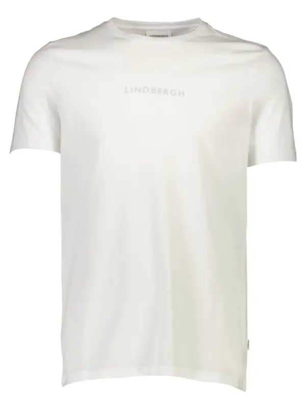 Lindbergh Print Tee 30-400200B WHITE