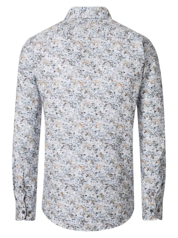 CASAMODA Casual Shirt Twill Brown