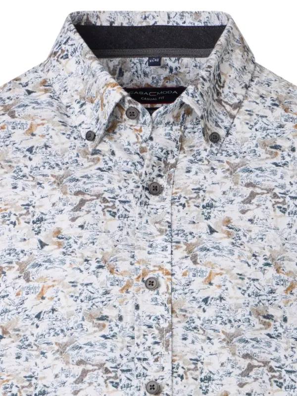 CASAMODA Casual Shirt Twill Brown