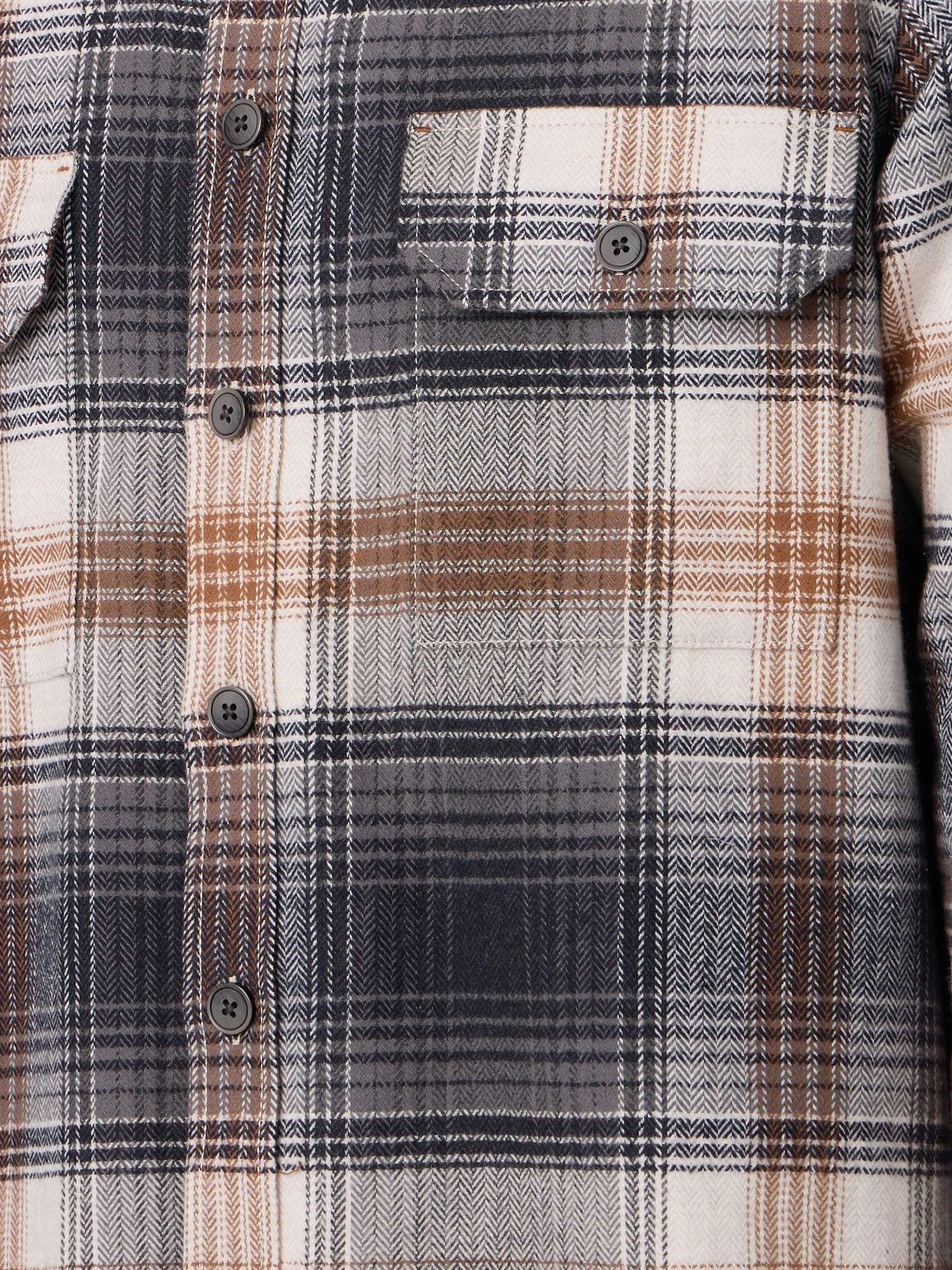 CASAMODA Overshirt Flannel Thunderstorm