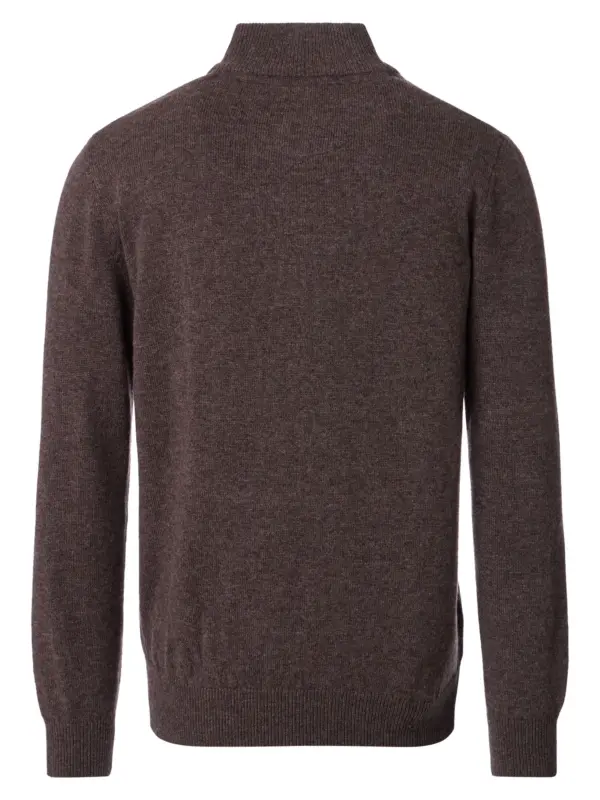 CASAMODA Pullover Half Zip Shale