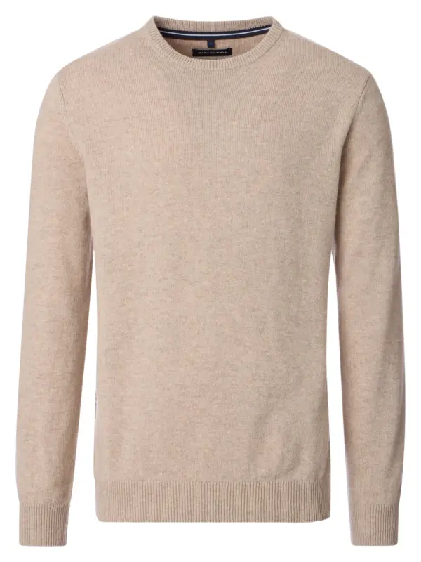 CASAMODA Pullover O-neck Feather Grey