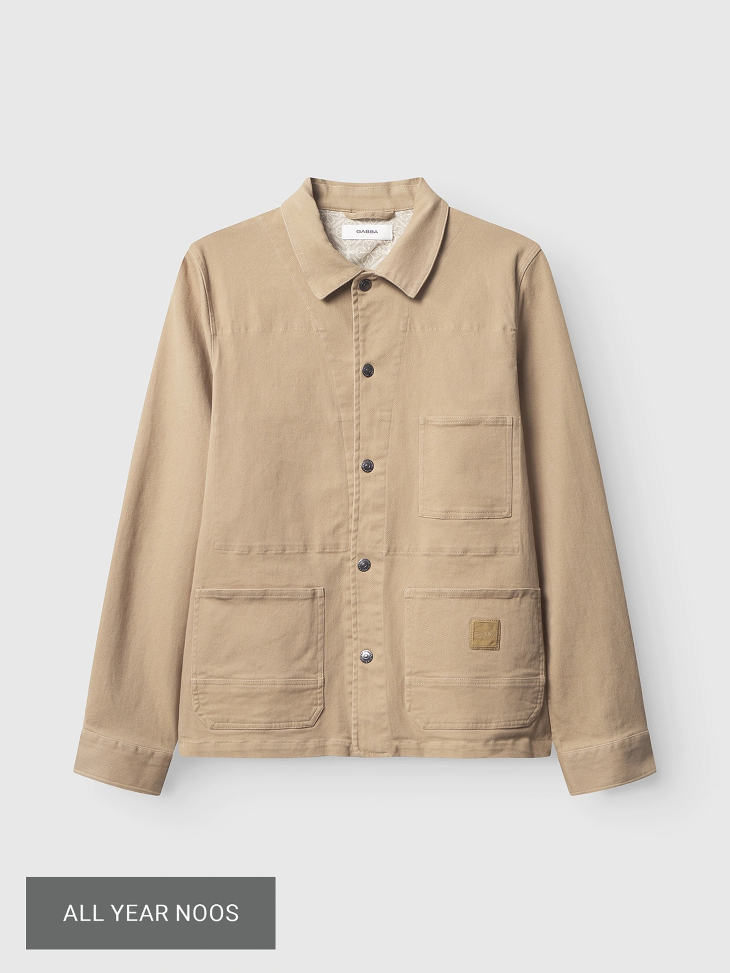 GABBA Beta Twill Jakke Sand