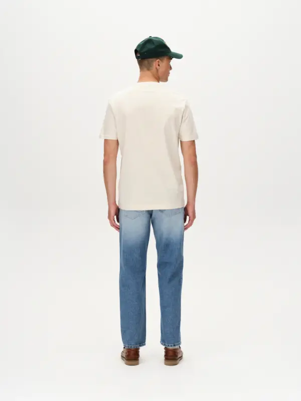 GABBA Dune Logo SS GOTS T-shirt Birch