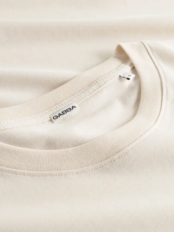 GABBA Dune Logo SS GOTS T-shirt Birch