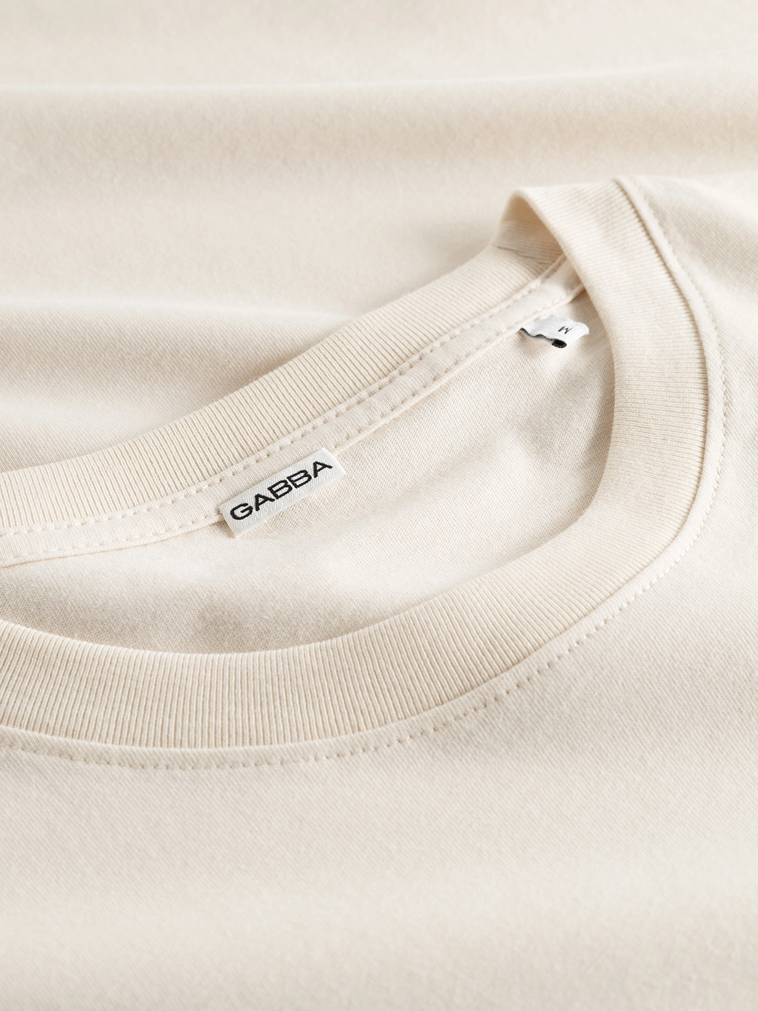 GABBA Dune Logo SS GOTS T-shirt Birch