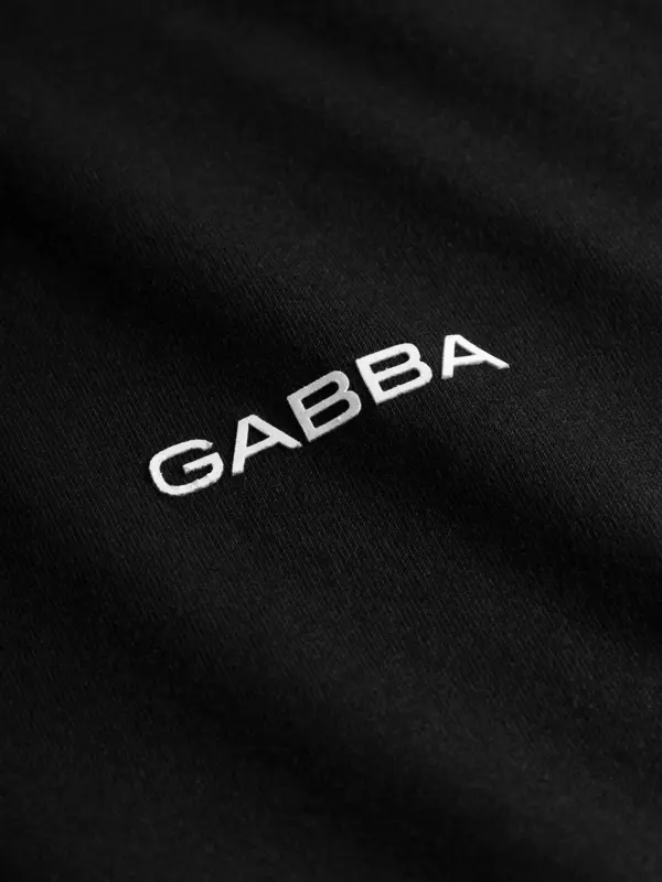 GABBA Dune Logo SS GOTS T-shirt Black
