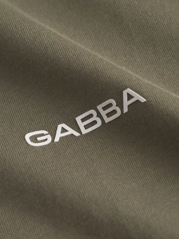 GABBA Dune Logo SS GOTS T-shirt Deep Lichen Green