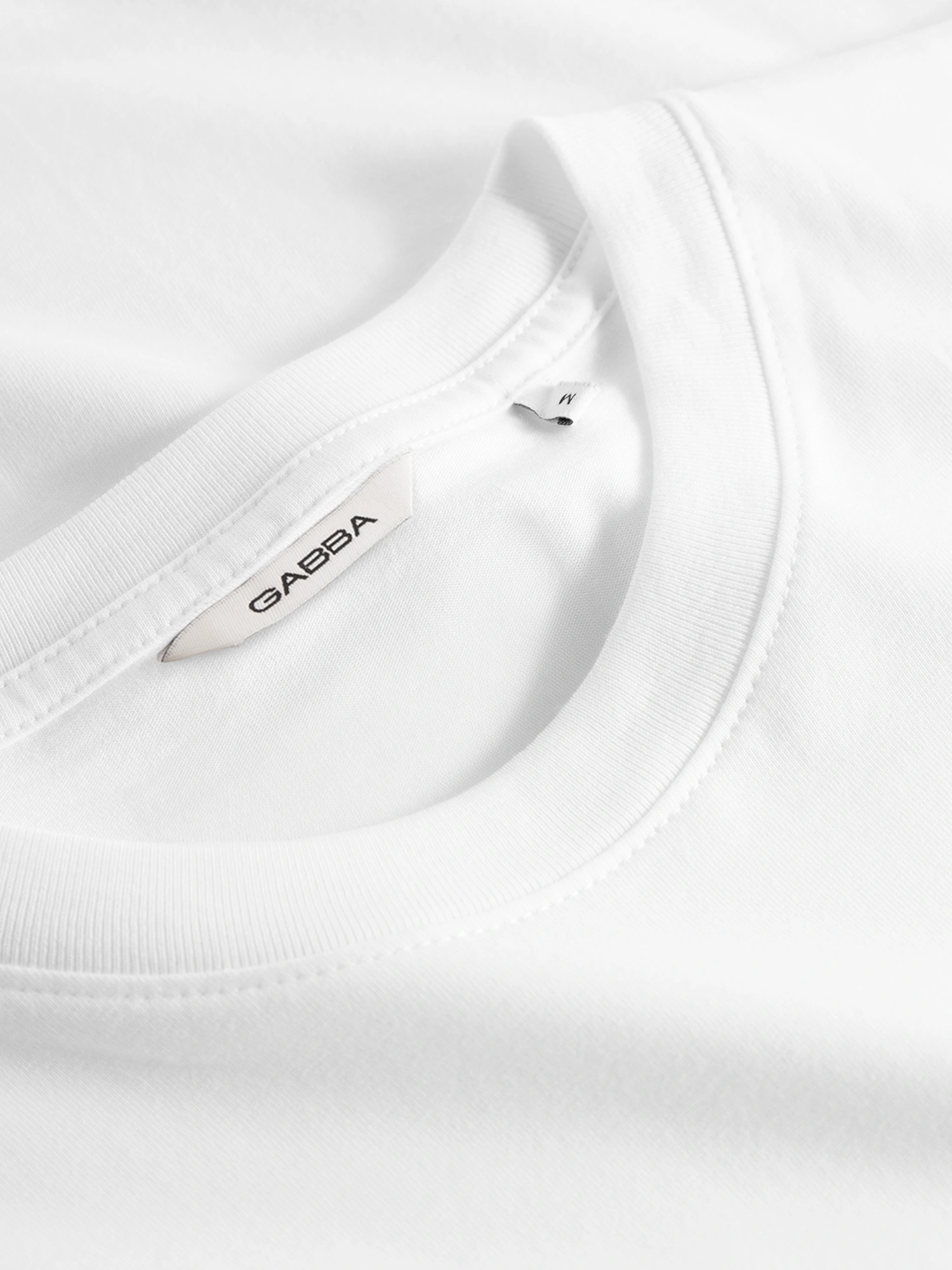 GABBA Dune Logo SS GOTS T-shirt White