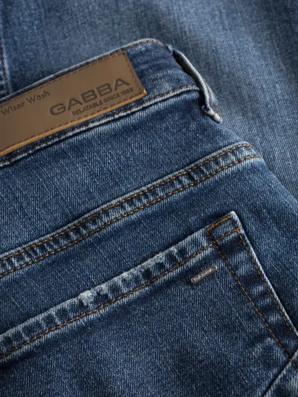 GABBA Marc F1010 Jeans Dark Blue Denim