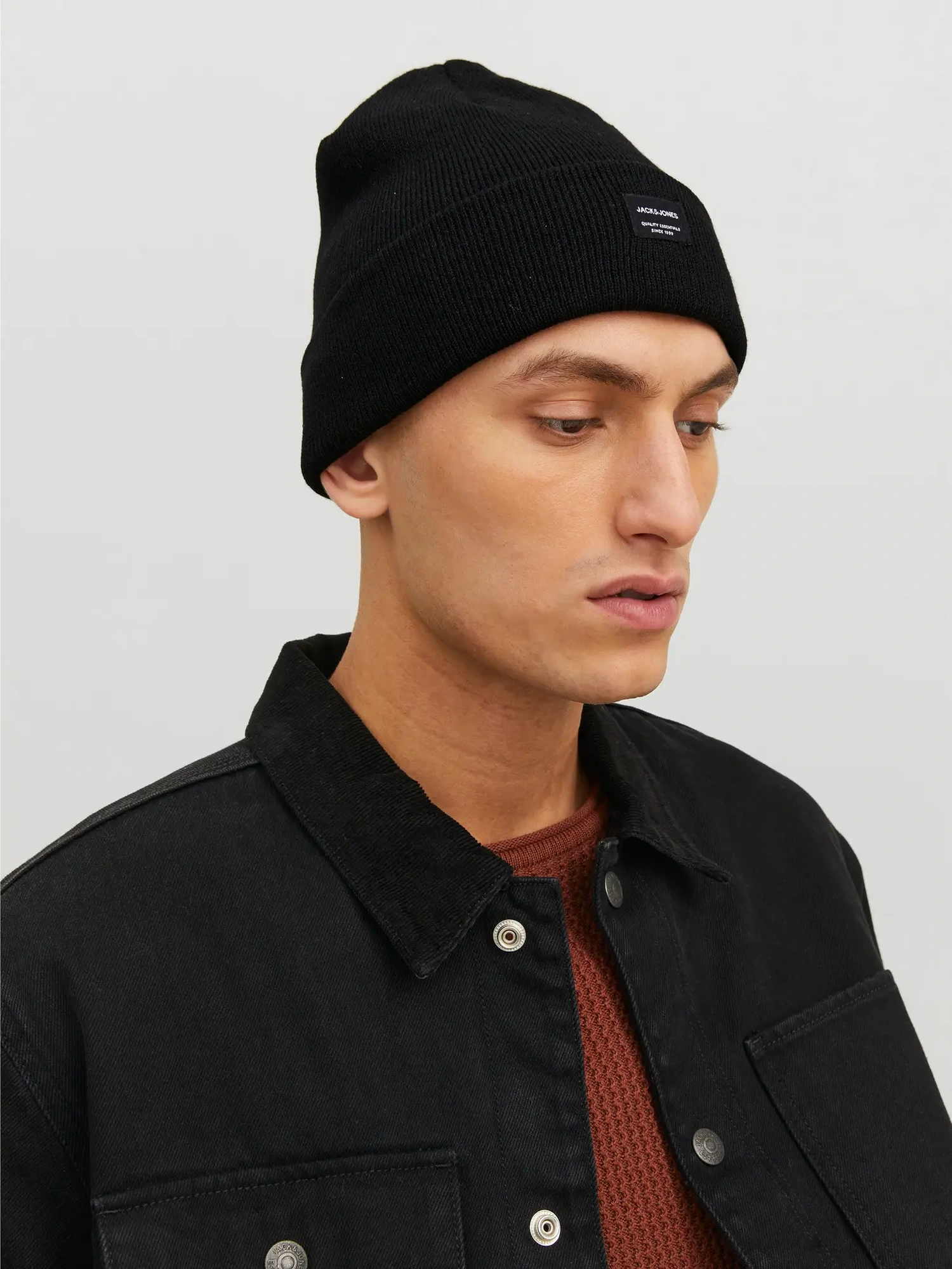 Jack & Jones JACDNA BEANIE NOOS Black