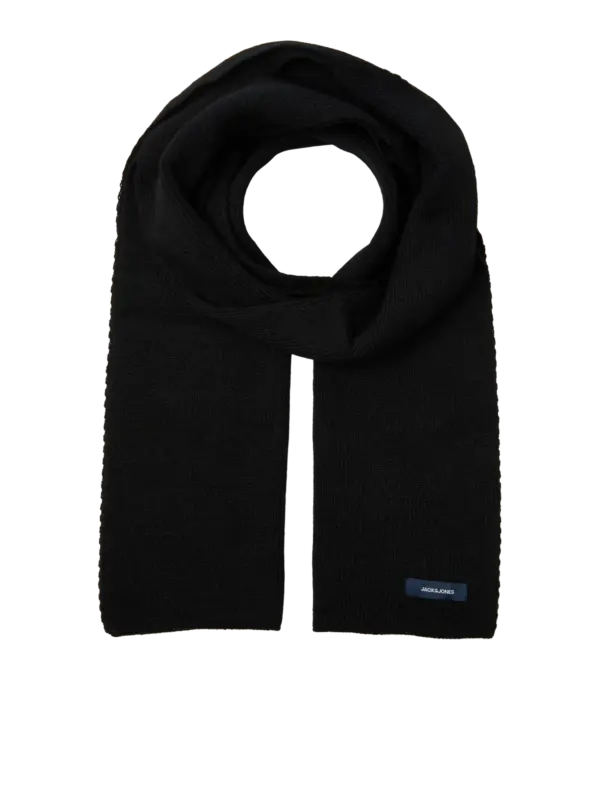 Jack & Jones JACDNA KNIT SCARF NOOS Black