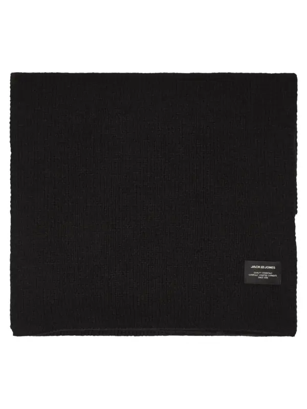 Jack & Jones JACDNA KNIT SCARF NOOS Black