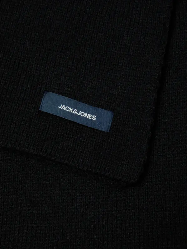Jack & Jones JACDNA KNIT SCARF NOOS Black