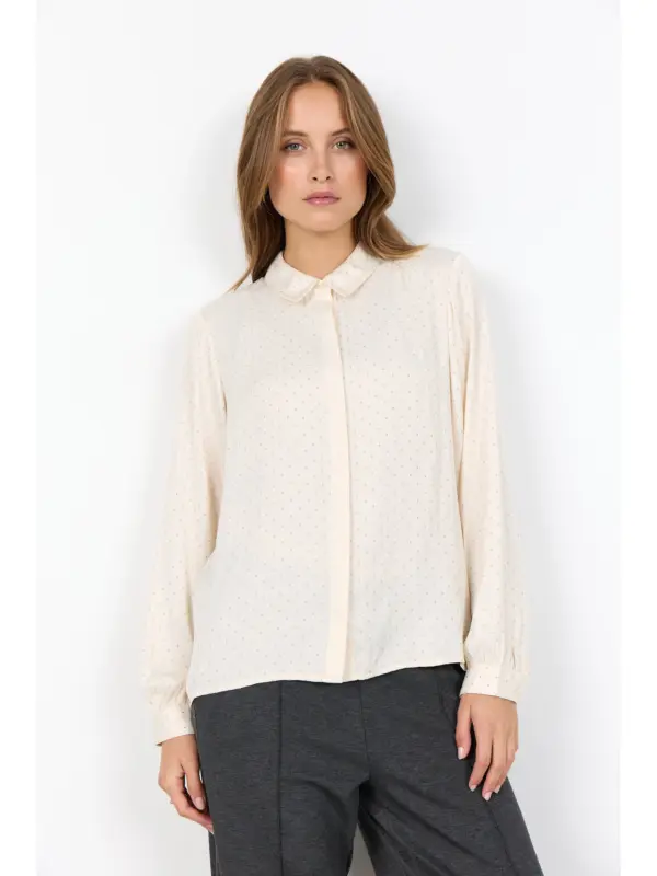 Soyaconcept SC-ALAINE 2 Skjorte CREAM