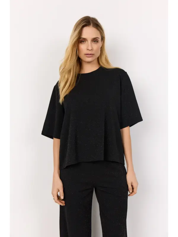 Soyaconcept SC-ANDINE 2 T-shirt BLACK COMBI