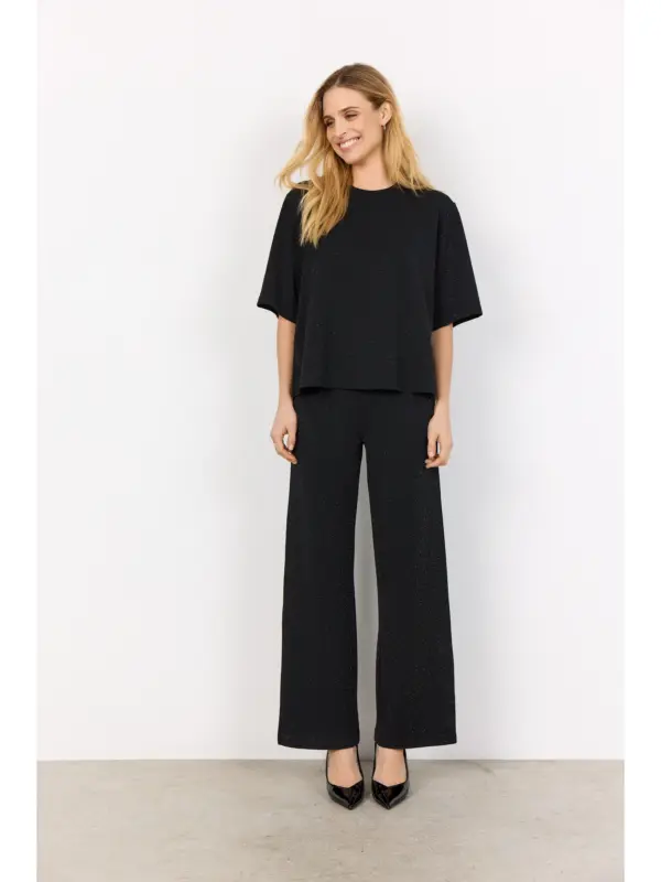 Soyaconcept SC-ANDINE 2 T-shirt BLACK COMBI
