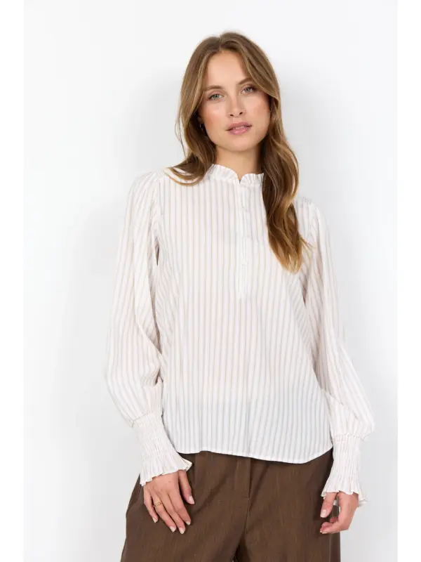 Soyaconcept SC-ARIANNE 1 Bluse TOFFEE COMBI