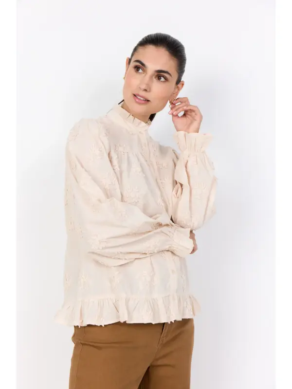 Soyaconcept SC-BARBRA 2 Skjorte Cream