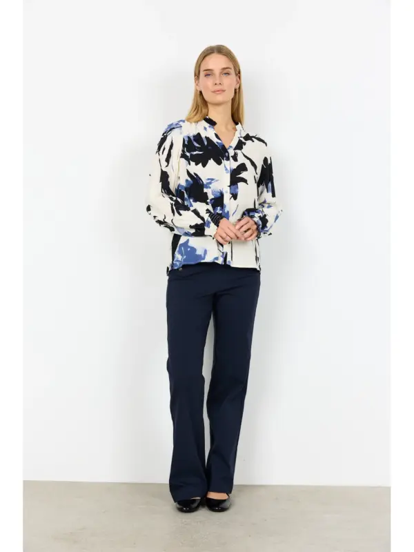 Soyaconcept SC-BENE 1 Skjorte Navy Combi