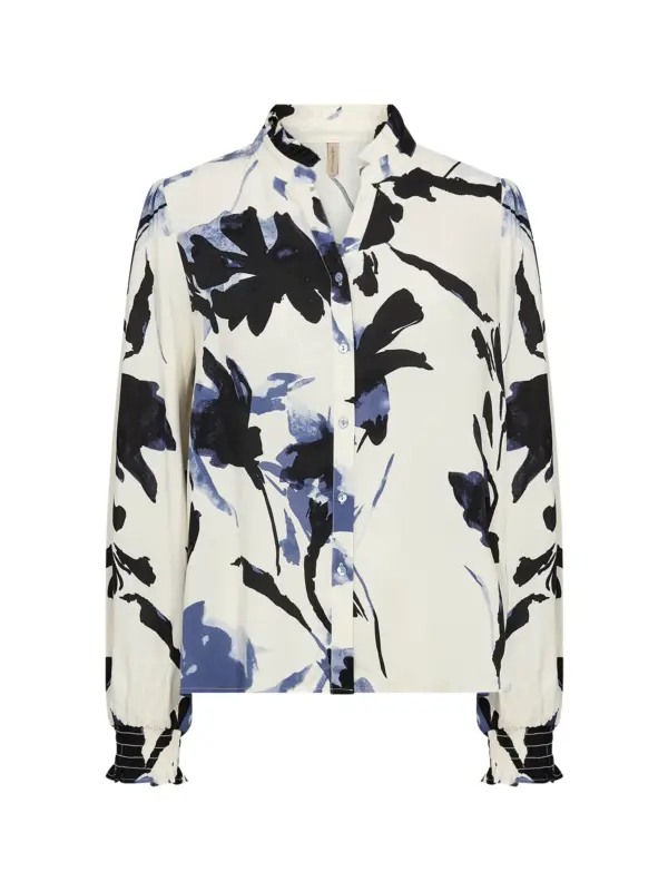 Soyaconcept SC-BENE 1 Skjorte Navy Combi