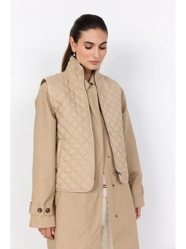 Soyaconcept SC-BENETE 1 Vest Camel