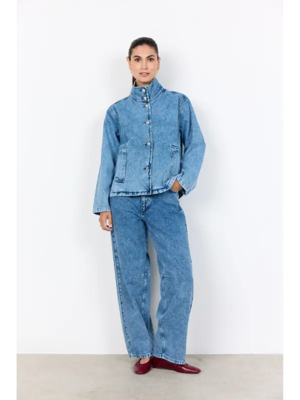 Soyaconcept SC-DOLORES 7 Jakke Medium Blue Denim