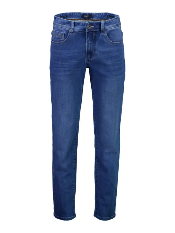 Bison 5 Pocket Superflex Jeans AQUA BLUE