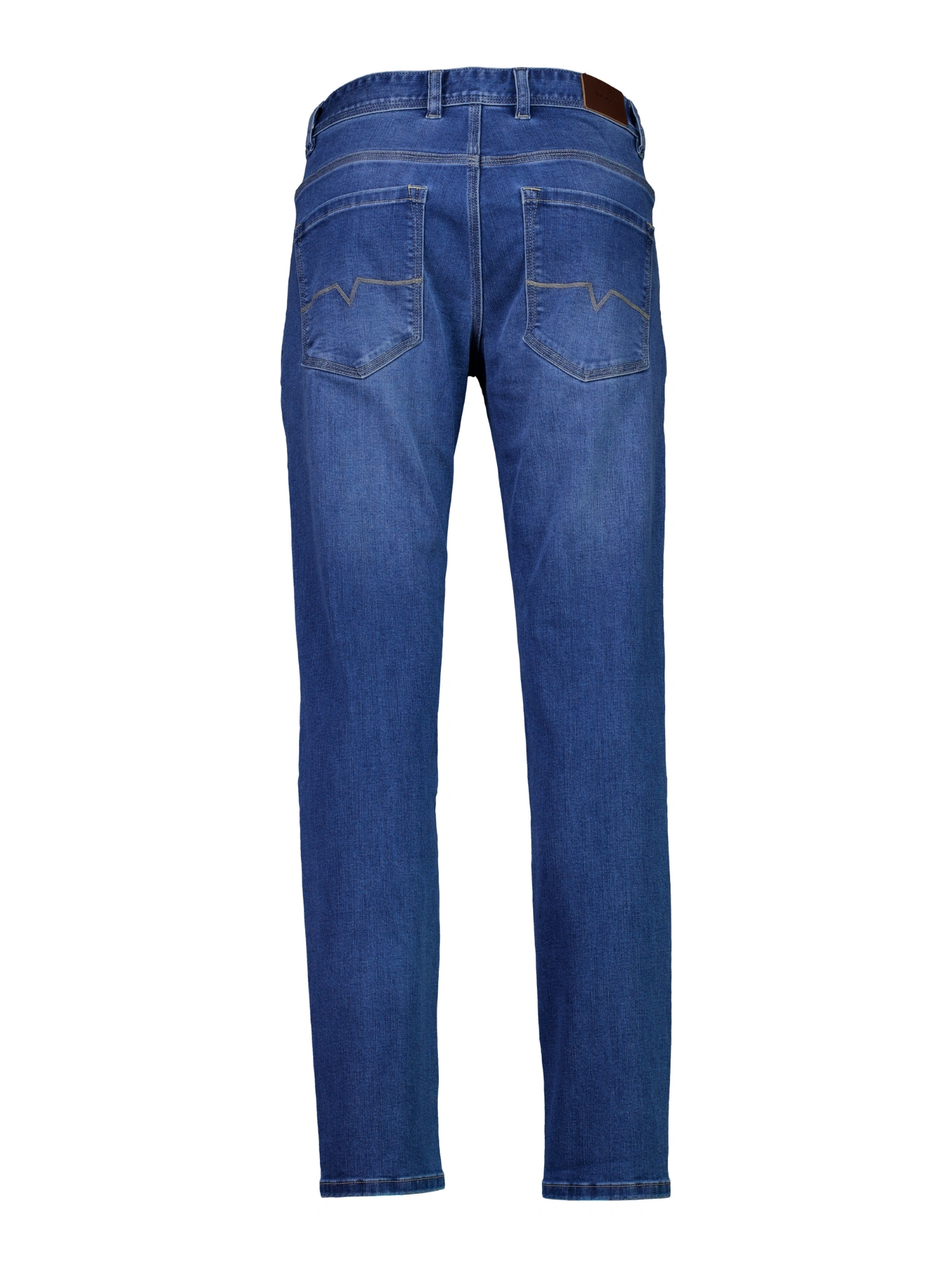 Bison 5 Pocket Superflex Jeans AQUA BLUE