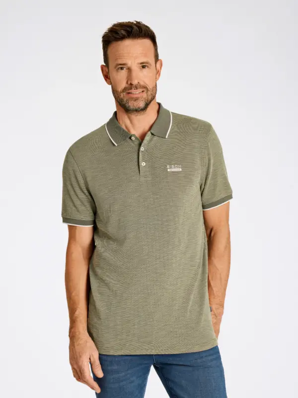 Bison Fast Dry Pique Polo ARMY