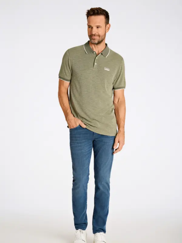 Bison Fast Dry Pique Polo ARMY