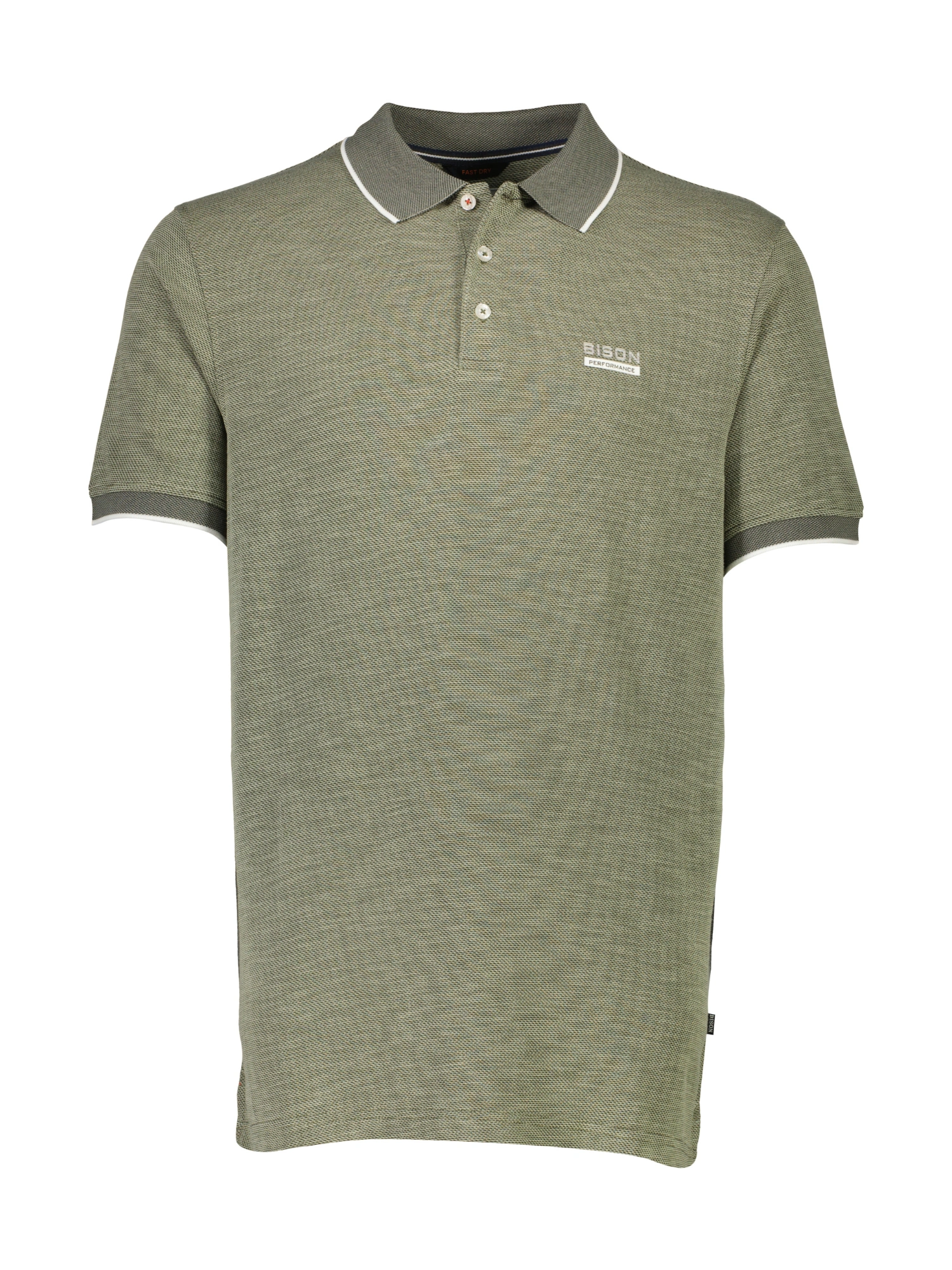 Bison Fast Dry Pique Polo ARMY