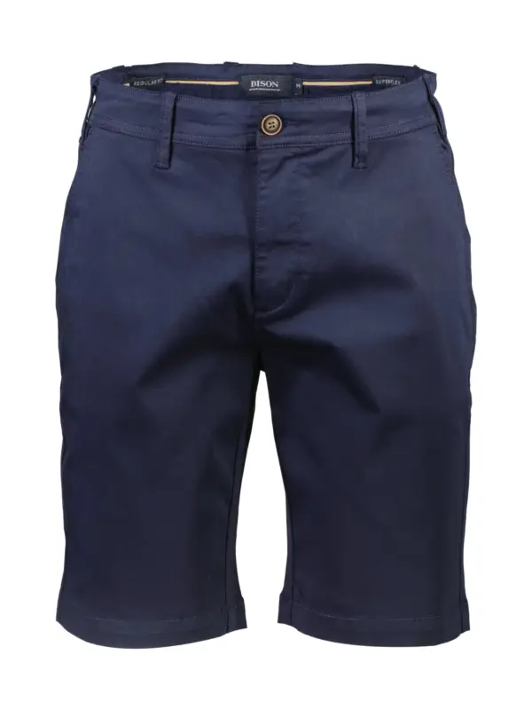 Bison Soft Superflex Chino Shorts DK NAVY