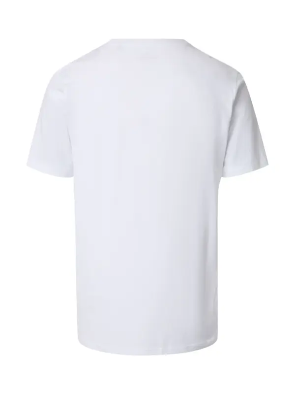 CASAMODA Basic O-neck T-shirt Brillant White
