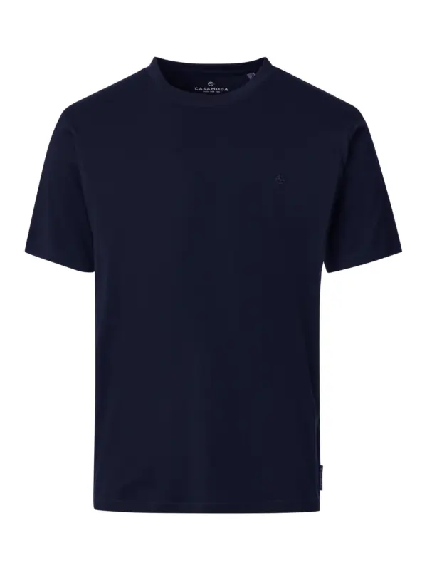 CASAMODA Basic O-neck T-shirt Sky Captain