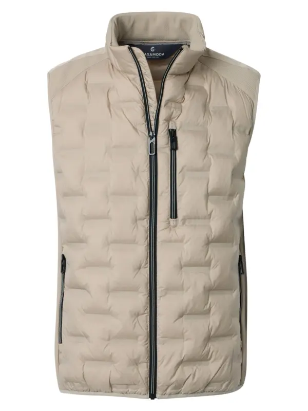 CASAMODA Hybrid Vest Feather Gray