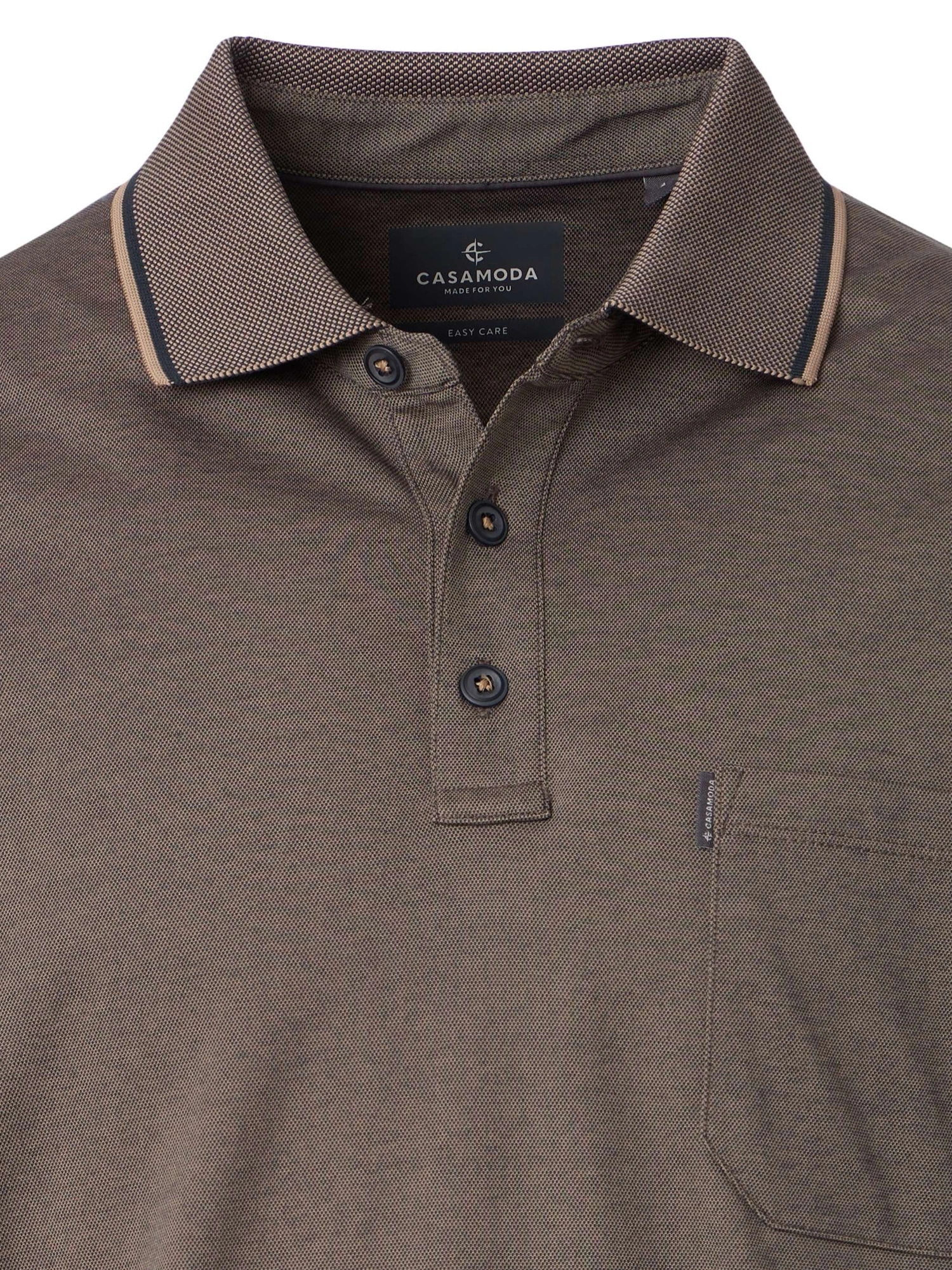 CASAMODA Performance Polo Tigers Eye