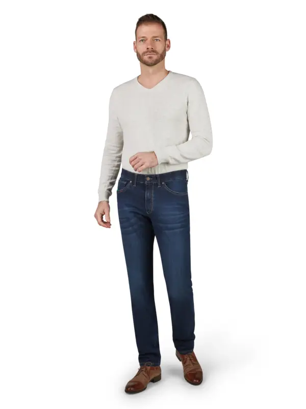 Club of Comfort ALEX Jeans Used Washed Dark Blue