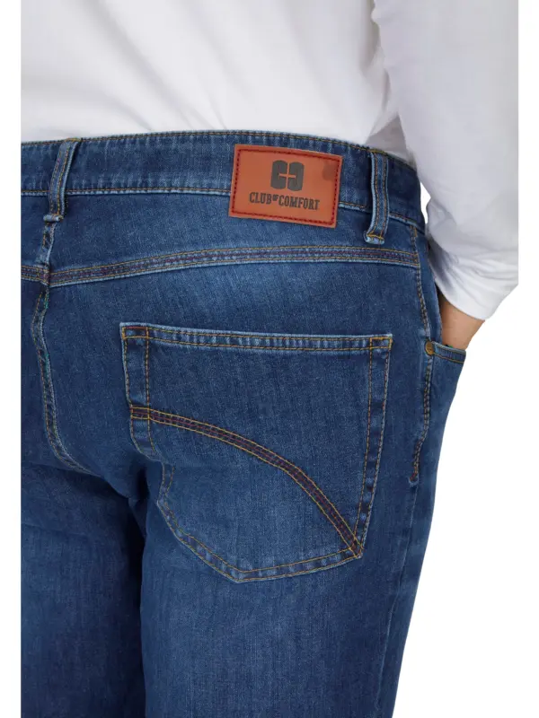 Club of Comfort HENRY Jeans Used Washed Blue