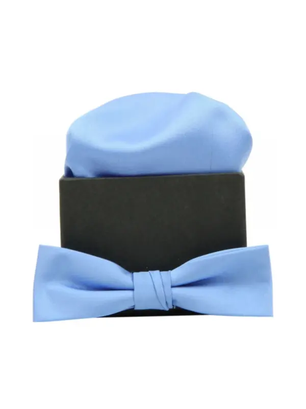 Connexion Tie CUBE Bowtie Lyseblå