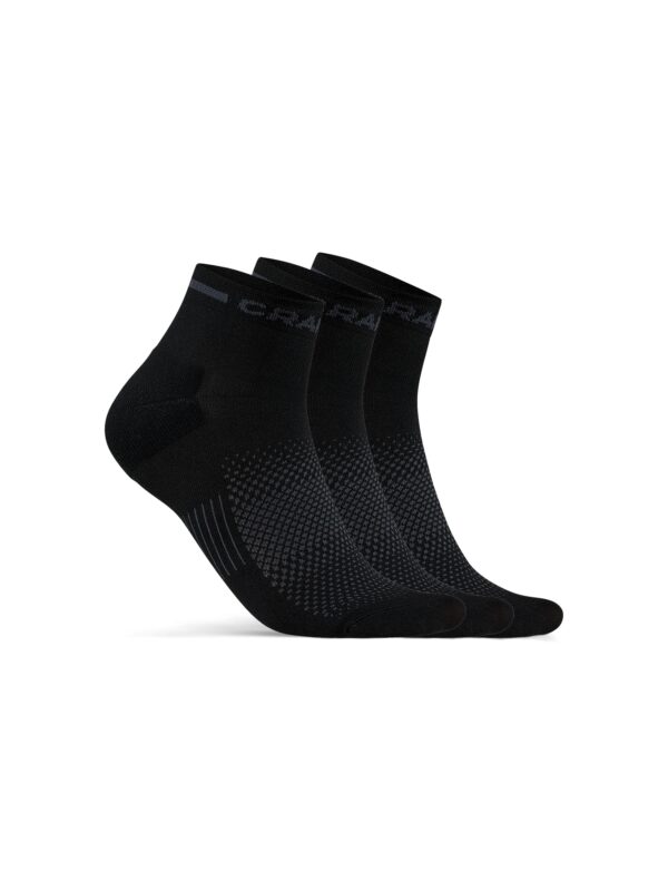Craft Active Mid Sock 3-Pack Black