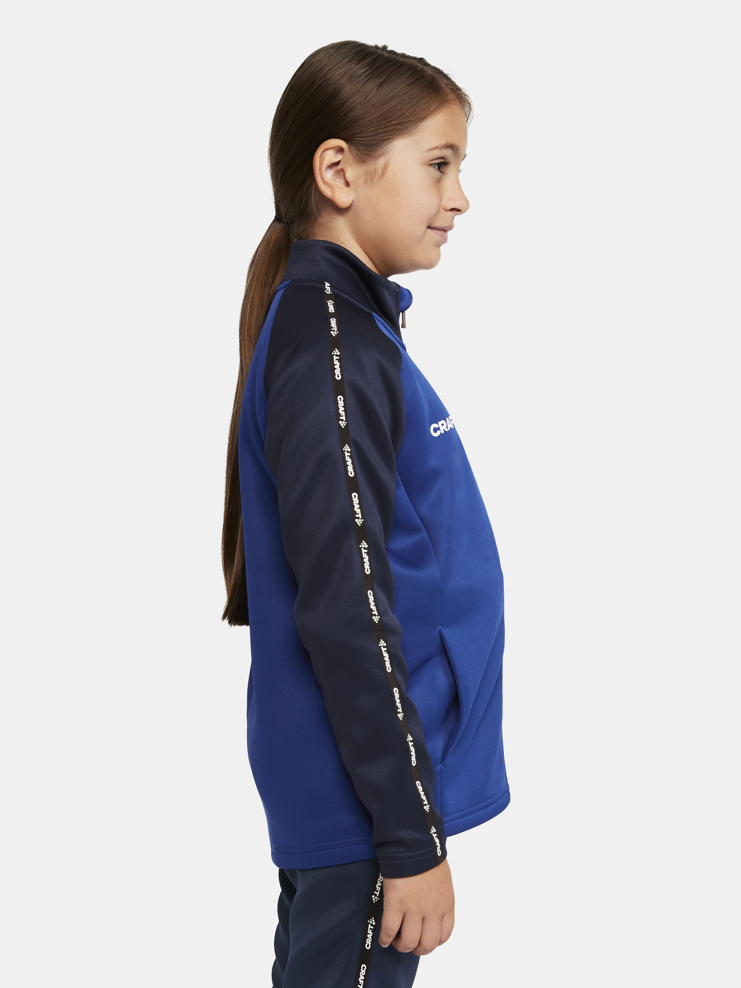 Craft Squad 2.0 Full Zip Jr Club Cobolt-Navy - Billede 4